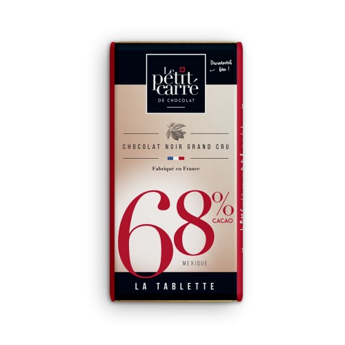 Tablette 68% origine Mexique 90 g