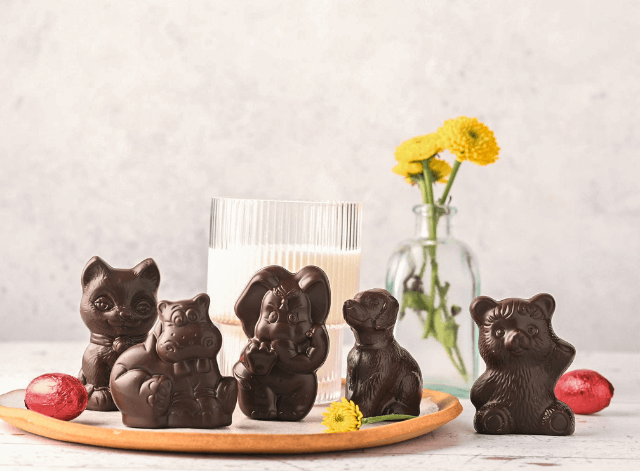 animaux chocolat pâques