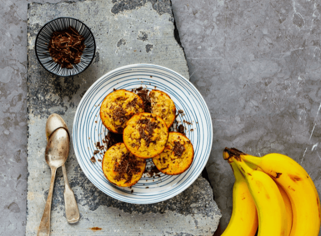 Muffin chocolat et banane